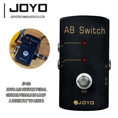JOYO JF-30 AB Switch Guitar Pedal to route your signal to two different setups