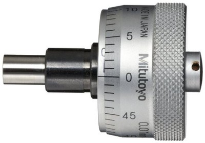 Mitutoyo 148-305 Großer Mikrometerkopf 0-6,5 mm Bereich 0,01 mm Graduierung