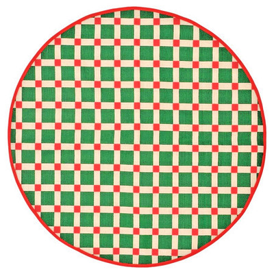 VINTERFINT IKEA Matte Decke Teppich für Weihnachtsbaum usw./D=1m, Design E.Kroon