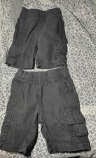Lot Of 2 Children s Place Boys Shorts Small Size 5 Black