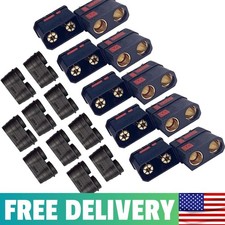 Compact QS8-S Antispark Connectors: 110A Continuous Current for RC Toys & Drones