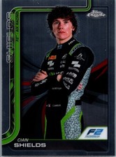 2025 Topps Chrome Formula 1 F2 #38 Cian Shields Trading Card AIX Racing