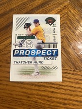 2024 Panini Prospect Edition Thatcher Hurd #183 Ticket Yankees