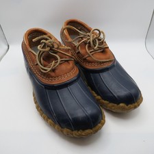 VTG L.L. Bean Womens Bean Boots Duck Outdoors Maine Rugged Classic Sz 6LM