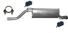 Silenziatore posteriore scarico Fiat Grande Punto 1.4 95cv 2005-2008+