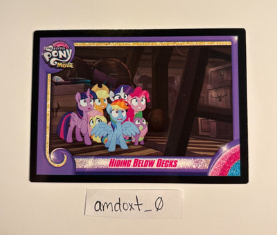 My Little Pony: FiM The Movie ''Hiding Below Decks'' Trading Card #44