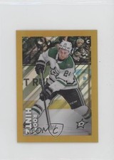 2022 Topps Chrome NHL Sticker Collection Gold Refractor /50 Roope Hintz #166 2vh
