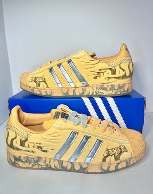 Adidas Superstar x Hellstar Hazy Orange Silver Size 12 Mens LA1501