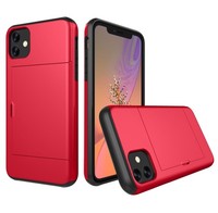 SchutzhüLle FüR Apple Iphone 11 Pro Max 2019 6.5 Zoll Ultra Case Tasche Rot