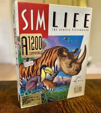 Commodore Amiga A1200 Vintage Computer Game SIM Life, Big Box