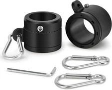 Yeesun 2 Pack Flag Pole Rings,360° Rotating Anti Wrap Flag Mounting Ring,Spin...