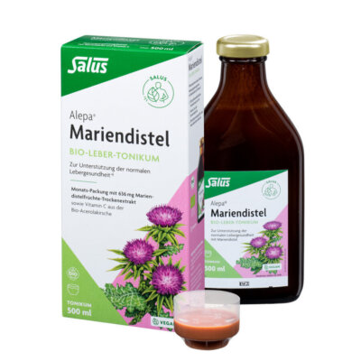 Salus  Alepa  Mariendistel Bio-Leber-Tonikum 500ml PZN:13475905 Vitamin C
