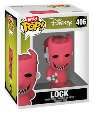 Funko Bitty POP!   Lock #406   Nightmare before Christmas   2023