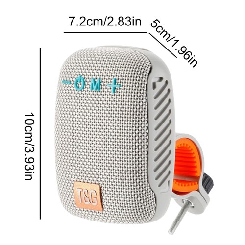 Bike Radio 500mAh Motorcycle Radio Bluetooth Speaker For Cycling Waterproof - Picture 6 of 18
