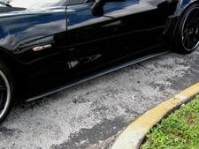 Chevy Corvette 2005+ Z06 C6 Tuner Style Side Skirts FRP New Made in USA