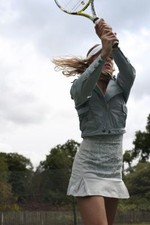 RARE ADIDAS by STELLA McCARTNEY Caroline Wozniacki TENNIS DRESS 42 EUC