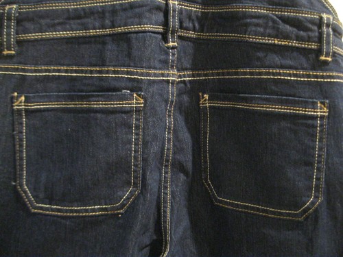 VINTAGE JORDACHE BLUE DENIM FOLL CUFF OVERALL GIRLS SIZE (14-16) XL/XG NEW!! NWT - Picture 9 of 10