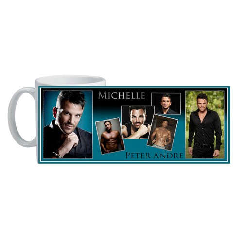 Peter Andre Personalised Mug Brand New Great Unique Gift Free UK Shipping - Picture 4 of 4