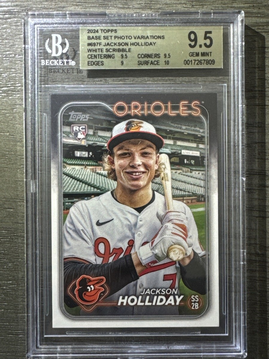 2024 Topps Series 2 - Variation Jackson Holliday #697 White