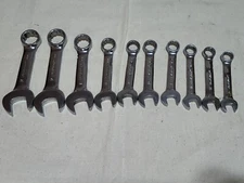 Set Of 10 Pro Value Metric Short Combination Wrenches B17