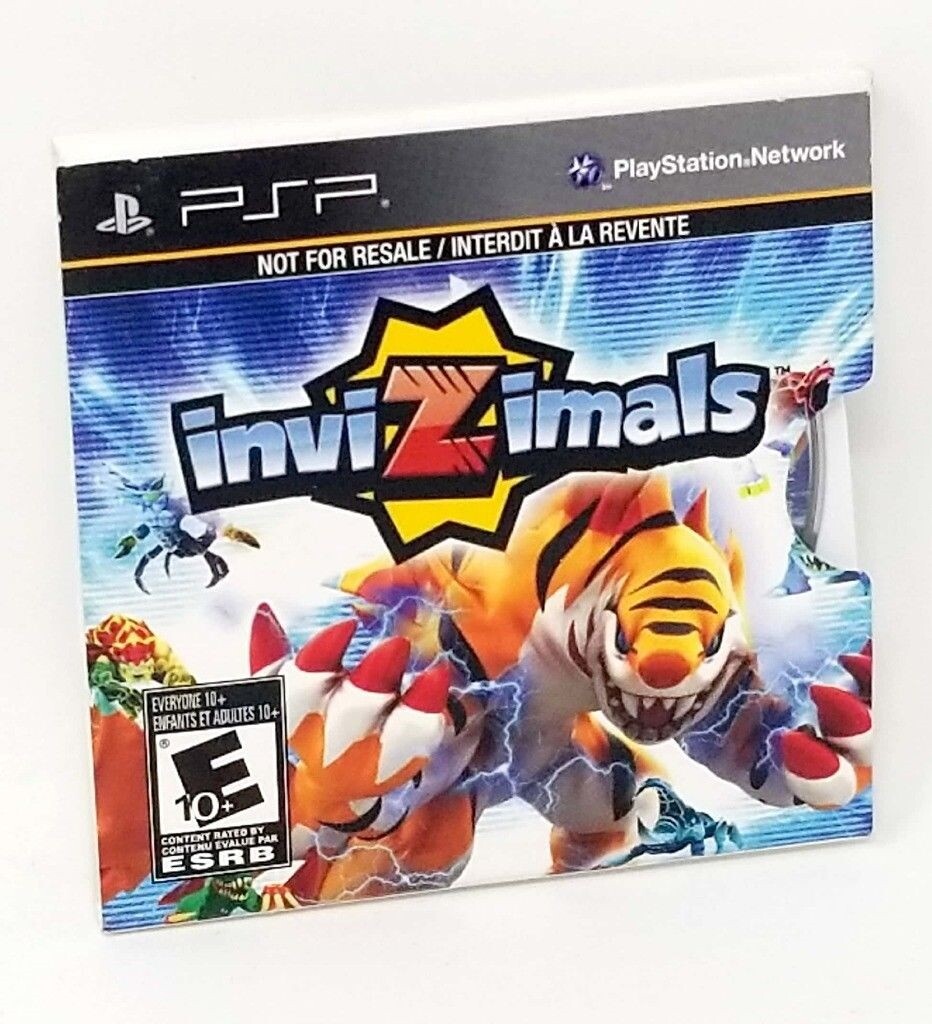PSP 日本未発売　海外版　invizimals Invizimals Sony Playstation PSP Video Game Complete UMD