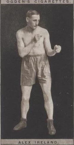1928 Ogden's Pugilists in Action - Alex Ireland #20