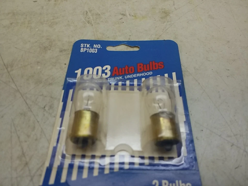 Lámparas automotrices miniatura BP1003 Wagner 12 voltios transparentes 1003 Foto 3 de 4