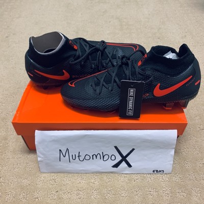 Nike Phantom GT PRO DF FG Black Red Soccer Cleats - Sz 8 Men / 9.5 Women |  eBay
