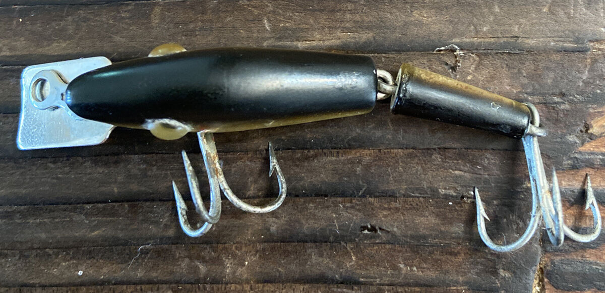 VTG 1950s L&S Bait Co Mirrolure OOM SINKER RUNNER Jointed VTG 1950s L&S Bait Co Mirrolure OOM SINKER RUNNER Jointed