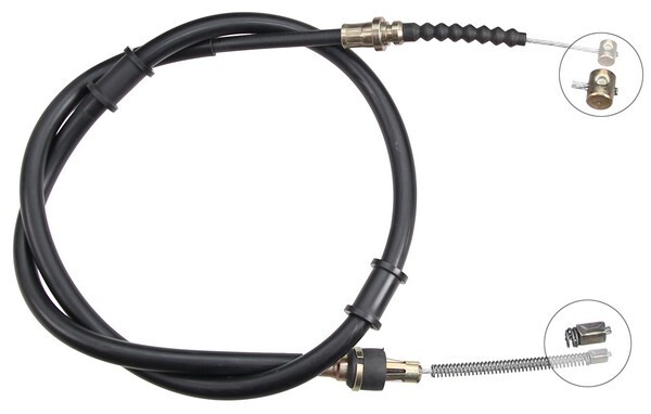 F.becker_line Handbremsseil Scheibenbremse Links (11711840) | Kompatibel Mit TOYOTA Rav 4 III – Bremszug Ersatzteil