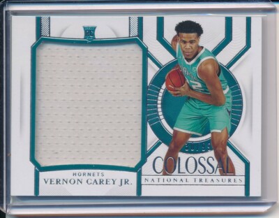 VERNON CAREY JR 2020-21 NATIONAL TREASURES - Main Image