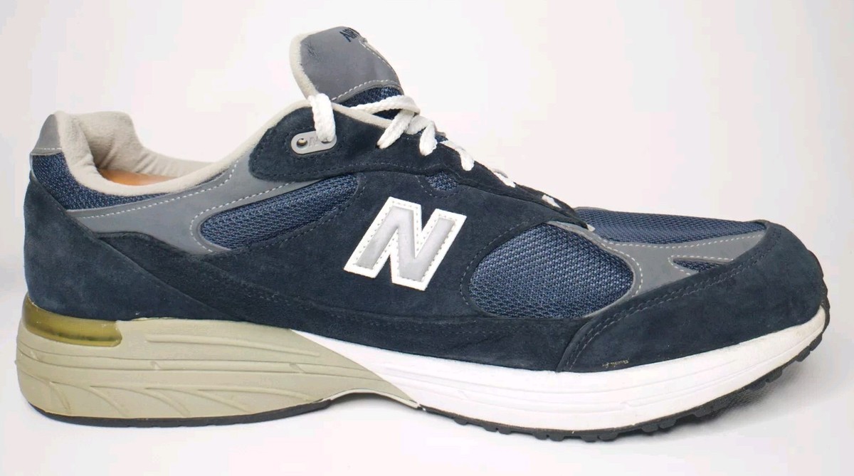 New Balance 993 MR993AFC Navy Suede Men Size 16 Made In Usa US Air