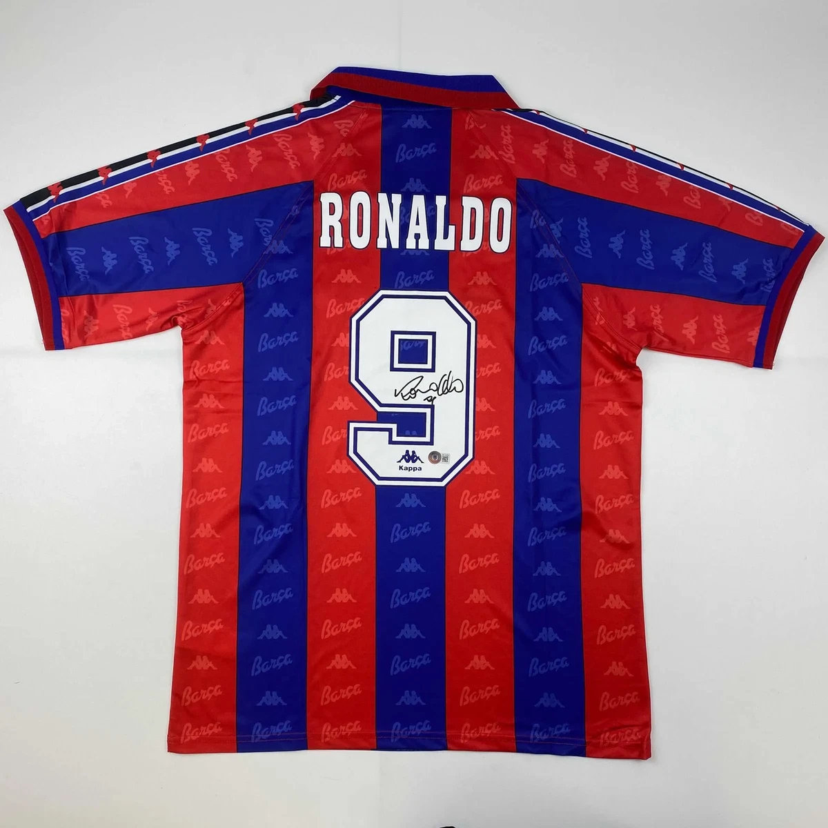 ronaldo nazario barcelona jersey