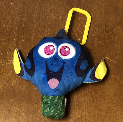 McDonalds Happy Meal Disney Pixar Finding Nemo DORY #2 - Toy Keychain 5  Plush