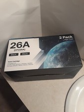 26A Sealed CF226A Black Toner Print Cartridge 2 Pack Unopened