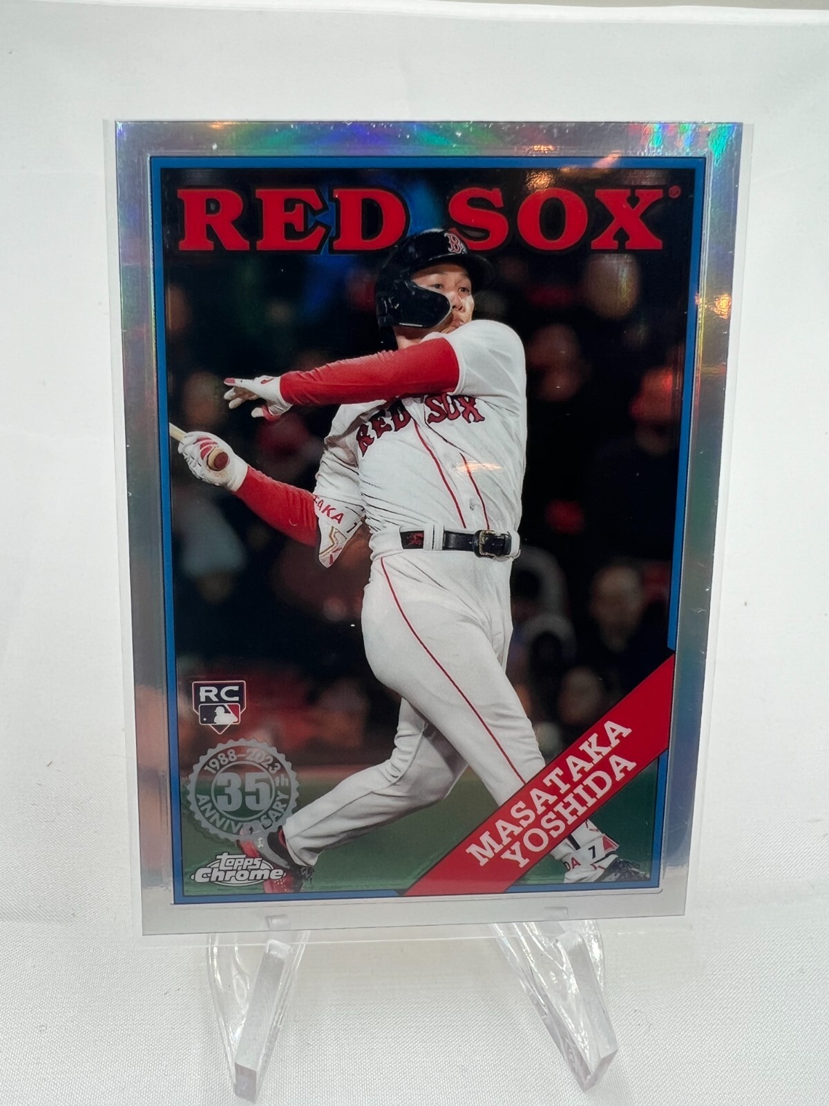 2023 Topps Chrome Update Masataka Yoshida 1988 Topps Refractor RC 88CU-11