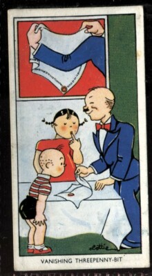 Tabakkarte, Carreras, AMUSING MAGIC TRICKS & HOW TO DO THEM, 1937, #21