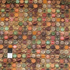 Tim Holtz PWTH024 Top Shop Multi-Color Cotton Fabric By The Yard