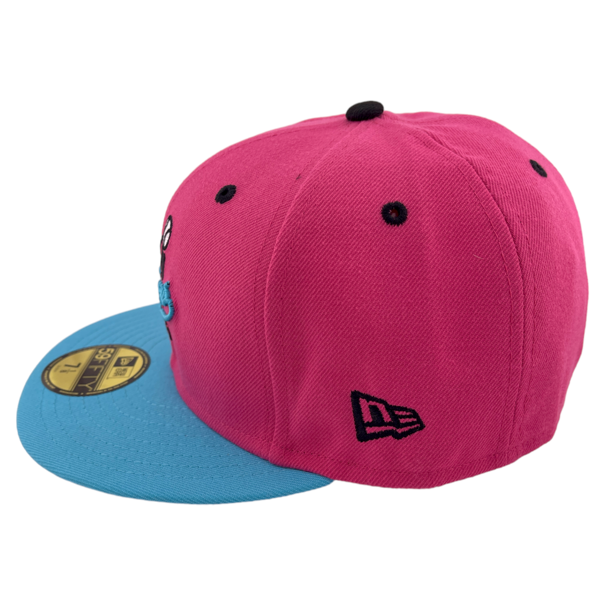 New Era Los Angeles Dodgers MLB Teal Blue/Hot Pink Pack 59Fifty