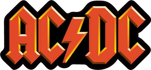 AC/DC ACDC Logo Vinyl Bumper Sticker Window Decal Multiple Sizes | eBay
