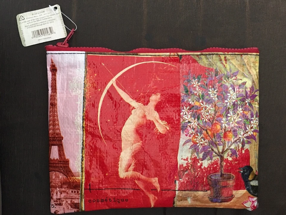 Lona Mujeres Estudiantes Estuche para Lápices Bolsa para Pasaporte Cosméticos Maquillaje Bolsas Bolsa Caja Foto 2 de 2