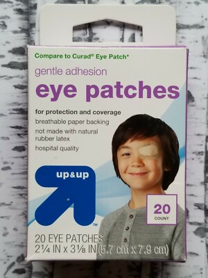  Eye Patches Gentle Adhesion 20 Eye Patches  Up & Up