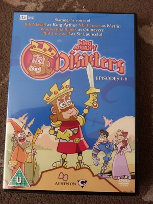 KING ARTHUR'S DISASTERS VOLUME 1 DVD 6 EPISODES RIK MAYALL KIDS