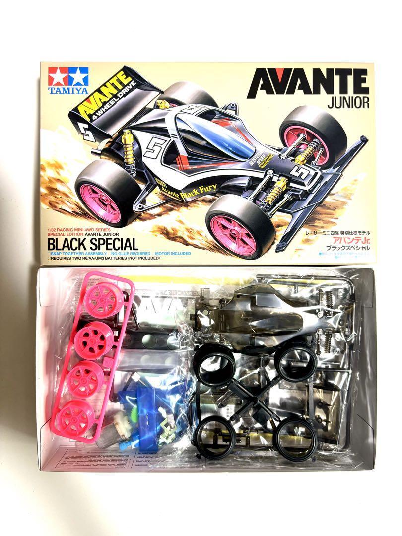 Mini 4Wd Tamiya 1/32 Avante Jr. Black Special | eBay