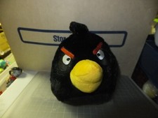 Angry Birds Black Bird Bomb 6" Plush Ball Stuffed Animal