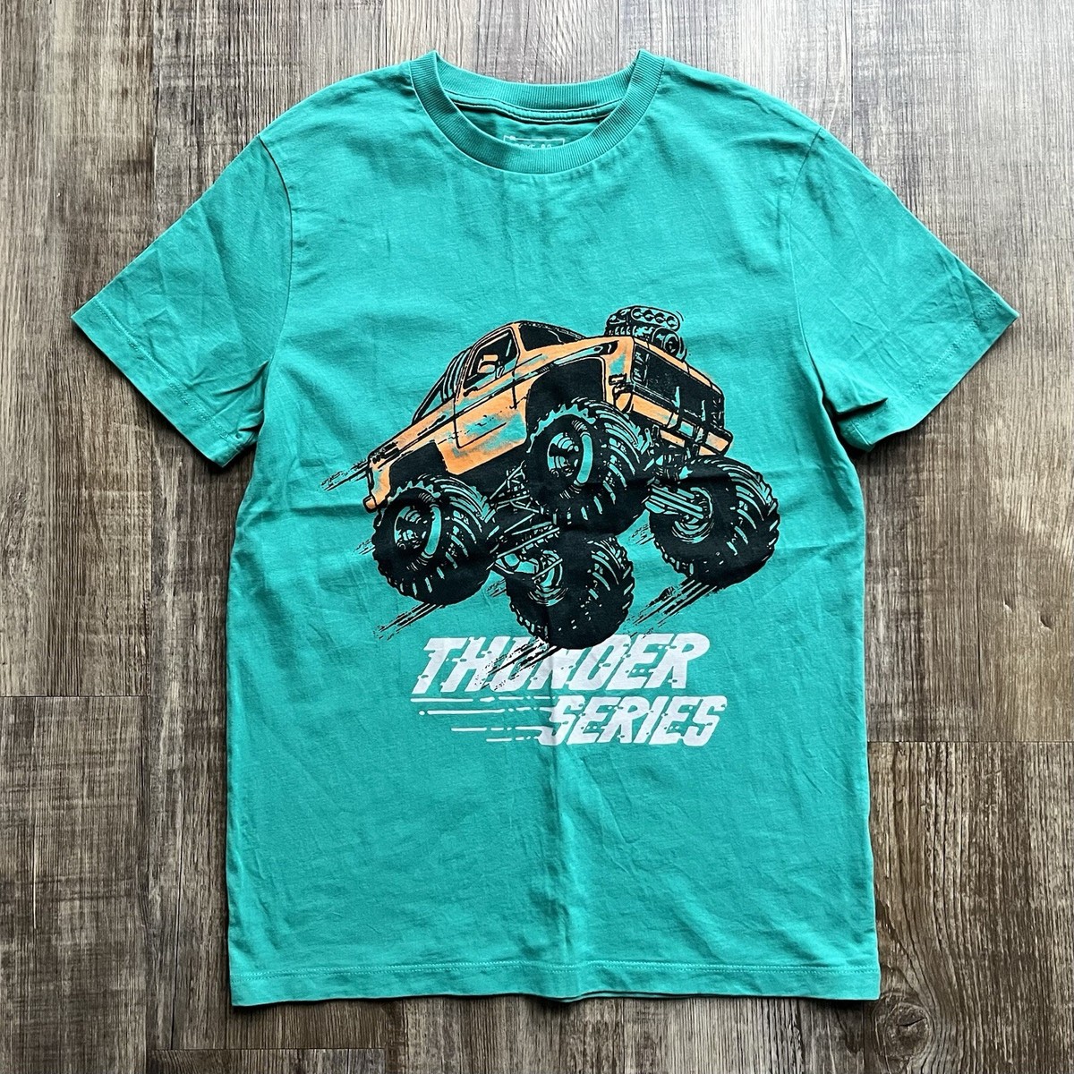 Kids Short Sleeve Monster Truck T-Shirt Age 11: Next UK