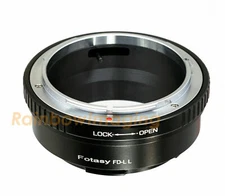 Canon FD Lens to Leica L Mount Adapter fits Panasonic S1 S1R S1H S5 Sigma fp