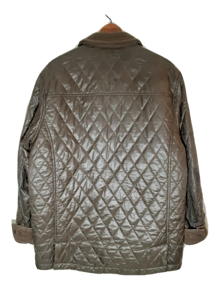 Abrigo Chaqueta Tommy Bahama Island Hecho a Mano Poliamida Acolchado Marrón Para Hombre Mediano Foto 2 de 4