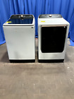 Samsung Washer Wa55A7300Ae & Dve55Cg7500E Electric Dryer Set (Msrp: $2499) 1162