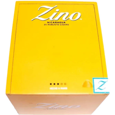 Zino Nicaragua Robusto Empty Wooden Cigar Box 5.5'' x 4.75'' x 4.75''